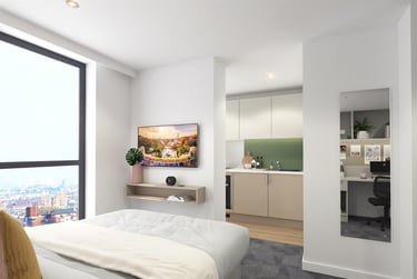 1 bed studio, Broad Lane, Netherthorpe, Sheffield, S14BT - Image 15